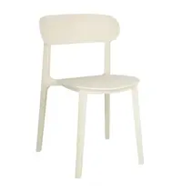 Bolero Stoelen | EDEN | Kunststof | White | Indoor | Stapelbaar | 2 Stuks | 480x775(h)mm