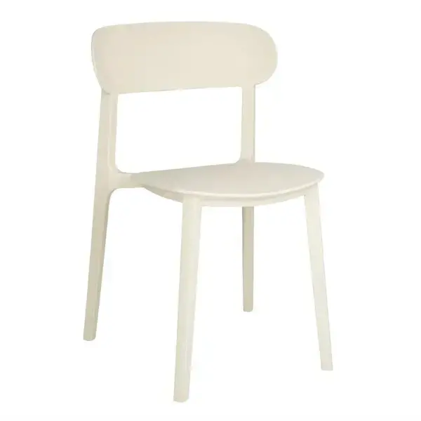 Stoelen | EDEN | Kunststof | White | Indoor | Stapelbaar | 2 Stuks | 480x775(h)mm