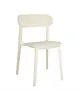 Bolero Stoelen | EDEN | Kunststof | White | Indoor | Stapelbaar | 2 Stuks | 480x775(h)mm 