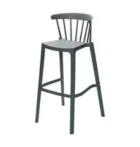 Attends Barkrukken | WINDSON | Kunststof | Green | In-/Outdoor | Stapelbaar | 4 Stuks | 550x560x1030(h)mm