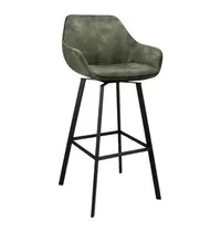 HC Barkrukken | RENE | Fluweel/Metaal | Hunter | Zwarte Poten | Indoor | 2 Stuks | 530x540x1050(h)mm 