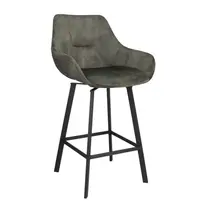 HC Barkrukken | BIAS | Fluweel/Metaal | Hunter | Zwarte Poten | Indoor | 2 Stuks | 500x570x950(h)mm