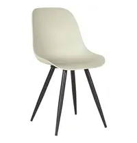 HC Stoelen | MONA | Kunststof/Metaal | Breeze | Zwarte Poten | In-/Outdoor | 2 Stuks | 460x540x880(h)mm