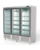 Coreco Koelkast | 1852L | RVS | -2°C/+8°C | Geforceerd | Draaideuren | Temperatuur-/Deuralarm | 2055x735x2160(h)mm 