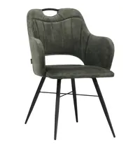 HC Stoelen | JEWEL |  Fluweel/Metaal | Hunter |  Zwarte Poten | Indoor | 2 Stuks | 605x625x870(h)mm 
