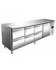 Saro Koelwerkbank | KYLJA | 503L | 1 Deur + 6 Laden (1/1 GN) | -2°C/+8°C | Geforceerd | 2230x700x920(h)mm 