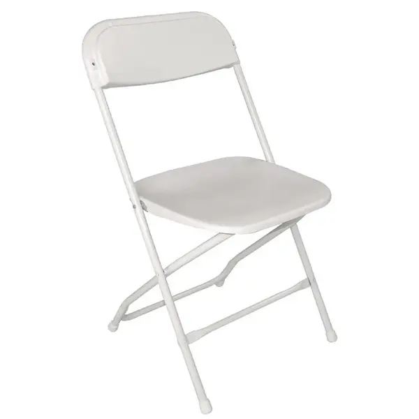 Opklapbare Stoelen | Kunststof/Staal | White | In-/Outdoor | Stapelbaar | 10 Stuks | 440x480x800(h)mm