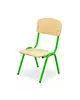 Luxus Schoolstoel | Groen | Voor Kinderen 0.80-0.95m | Zithoogte 210mm | 10 Stuks 
