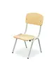 Luxus Schoolstoel | Grijs | Voor Kinderen 0.80-0.95m | Zithoogte 210mm | 10 Stuks 