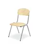 Luxus Schoolstoel | Grijs | Voor Kinderen 0.95-1.15m | Zithoogte 260mm | 10 Stuks 