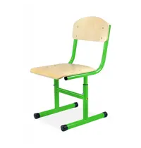 Luxus Schoolstoel | Groen | Hoogte Verstelbaar | Voor Kinderen 1.10-1.75m | Zithoogte 310-430mm | 10 Stuks