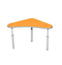 Luxus Kleutertafel | Verstelbaar | Oranje | Voor Kinderen 0.90-1.40m | 4 Stuks | 600x600x460-590(h)mm