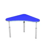 Luxus Kleutertafel | Verstelbaar | Blauw | Voor Kinderen 0.90-1.40m | 4 Stuks | 600x600x460-590(h)mm