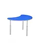 Luxus Kleutertafel | Verstelbaar | Blauw | Voor Kinderen 0.90-1.40m | 5 Stuks | 700x510x460-590(h)mm 