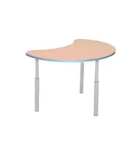 Luxus Kleutertafel | Verstelbaar | Beige | Voor Kinderen 0.90-1.40m | 5 Stuks | 700x510x460-590(h)mm 