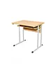 Luxus Schooltafel | Verstelbaar | Grijs | Voor Kinderen 1.30-1.90m | 10 Stuks | 700x500x590-760(h)mm 
