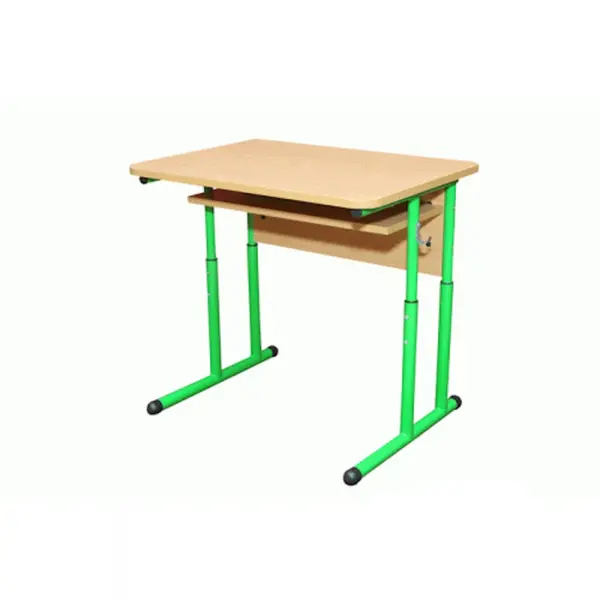 Schooltafel | Verstelbaar | Groen | Voor Kinderen 1.30-1.90m | 10 Stuks | 700x500x590-760(h)mm