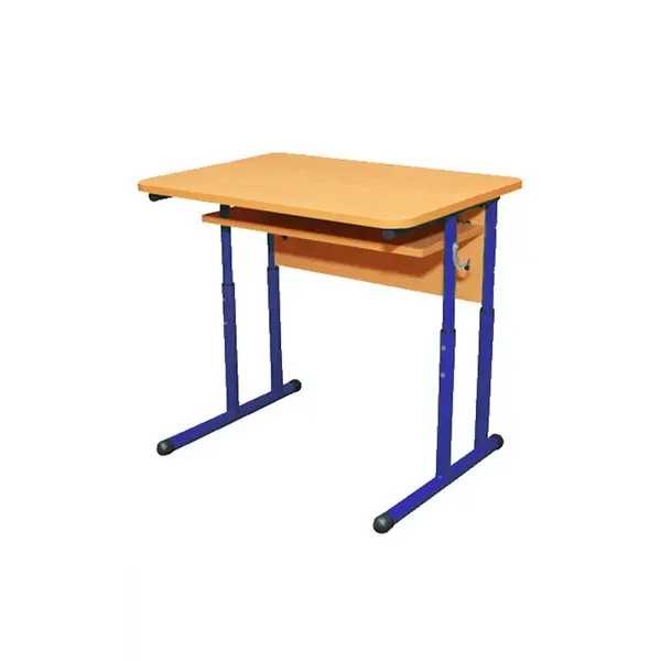 Schooltafel | Verstelbaar | Blauw | Voor Kinderen 1.30-1.90m | 10 Stuks | 700x500x590-760(h)mm