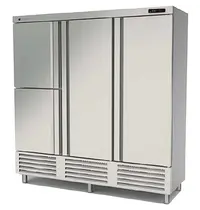 Coreco Koelkast | 1852L | RVS | -2°C/+8°C | Geforceerd | Temperatuur-/Deuralarm | 2055x735x2160(h)mm