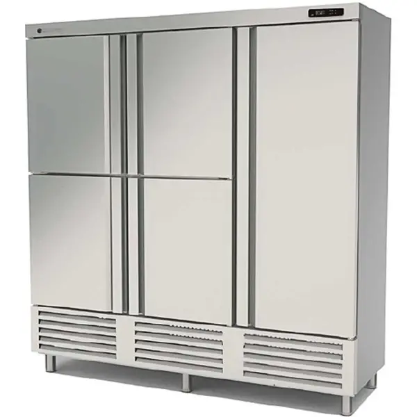 Koelkast | 1852L | RVS | -2°C/+8°C | Geforceerd | Temperatuur-/Deuralarm | 2055x735x2160(h)mm