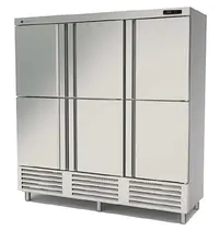 Coreco Koelkast | 1852L | RVS | -2°C/+8°C | Geforceerd | Temperatuur-/Deuralarm | 2055x735x2160(h)mm