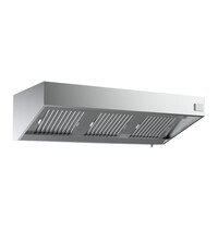 CombiSteel Afzuigkap | OUTLETMODEL | Motor + Regelaar | Verlichting | 2500m³/h | 230V (245W) | 3000x1100x540(h)mm