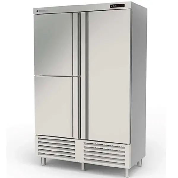 Koelkast | 1201L | RVS | -2°C/+8°C | Geforceerd | Temperatuur-/Deuralarm | 1370x735x2160(h)mm