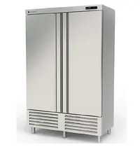 Coreco Vrieskast | 1201L | RVS | -15°C/-20°C | Geforceerd | Temperatuur-/Deuralarm | 1370x735x2160(h)mm 