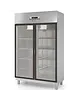 Coreco Koelkast | 979L | RVS | 0°C/+8°C | Geforceerd | Draaideuren | Temperatuur-/Deuralarm | 1250x770x2040(h)mm 