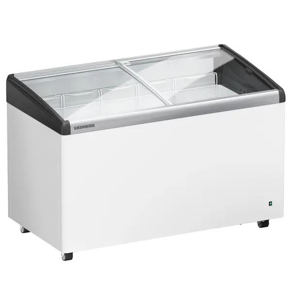 Vrieskist | OUTLETMODEL | 355L | Wit | -10°C/-24°C | Statisch | Schuifdeksels (Gebogen) | 1255x661x825(h)mm
