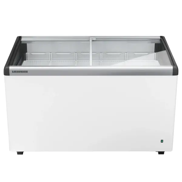Vrieskist | OUTLETMODEL | 355L | Wit | -10°C/-24°C | Statisch | Schuifdeksels (Gebogen) | 1255x661x825(h)mm
