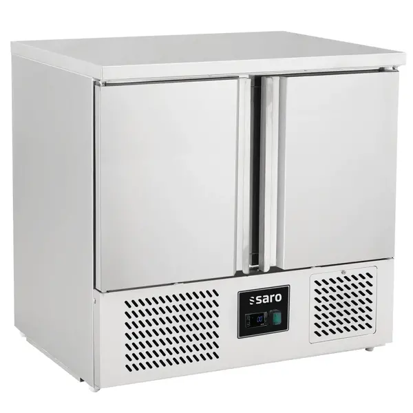 Koelwerkbank | VIVIA | Energiezuinig | 215L | 2 Deuren (1/1 GN) | +2°C/+8°C | Geforceerd | 900x700x880(h)mm