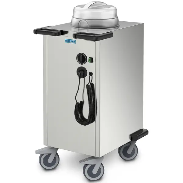 Bordendispenser | RVS | ≤70°C | Statisch | 61 Borden Ø180-330mm | 0.9kW (230V) | Wielen (Geremd) | 710x530x1072(h)mm