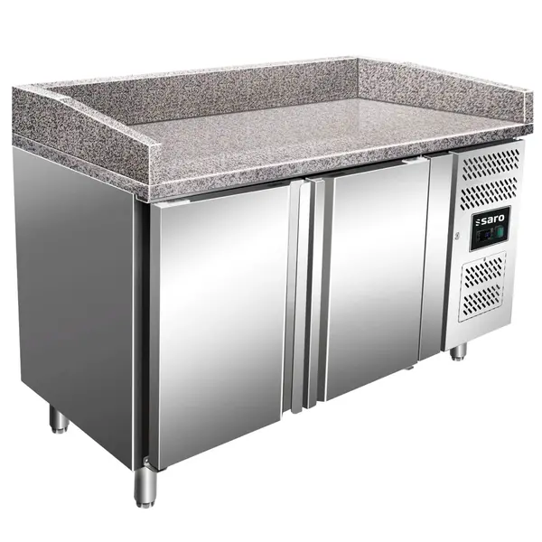 Pizzawerkbank | Energiezuinig | 428L | 2 Deuren (EN600x400) | +2°C/+8°C | Geforceerd | 1510x800x910/1060(h)mm