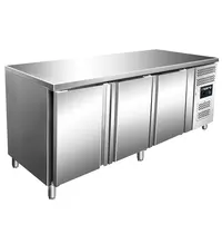 Saro Koelwerkbank | KYLJA PRO | Energiezuinig | 465L | 3 Deuren (1/1 GN) | -2°C/+8°C | Geforceerd | 1795x700x920(h)mm 