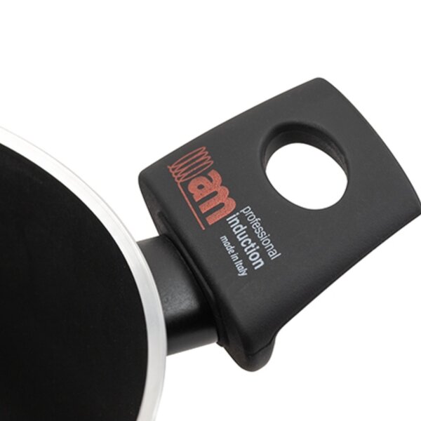 Kookpan | FORTEZZA PROTECTION SHIELD | Aluminium (Antiaanbaklaag) | 3.8L | Div. Warmtebronnen | Incl. Deksel | Ø220x110(h)mm