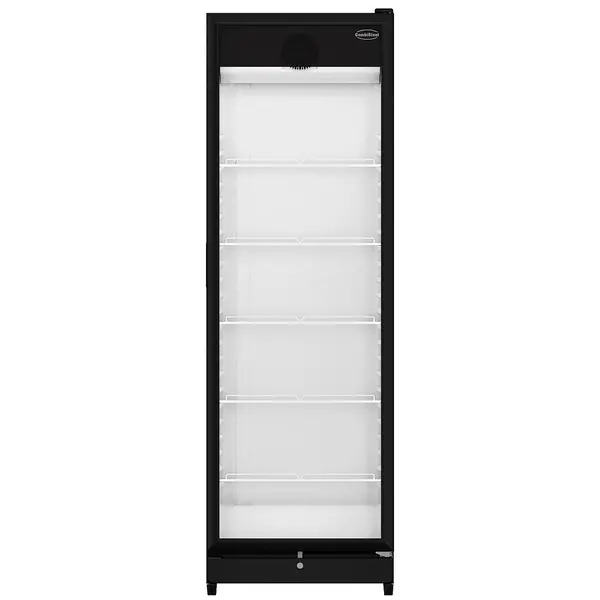 Koelkast | PIB | 388L | Zwart | +1°C/+9°C | Geforceerd | Wielen | 595x585x1864(h)mm
