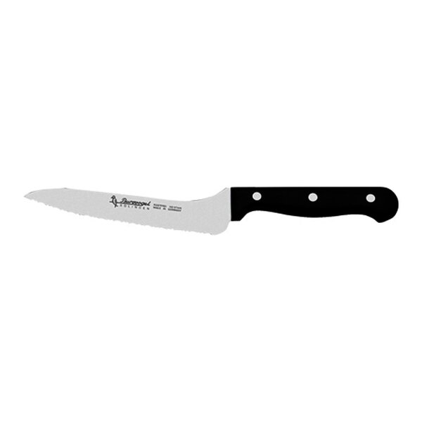 Broodgolfmes | SERIE 4000 | RVS | Zwart | Lengte 150mm