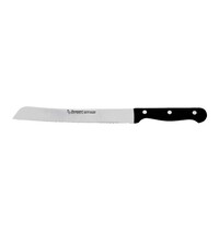 Burgvogel Broodgolfmes | SERIE 4000 | RVS | Zwart | Lengte 200mm