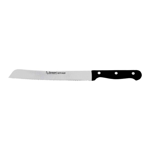 Broodgolfmes | SERIE 4000 | RVS | Zwart | Lengte 200mm