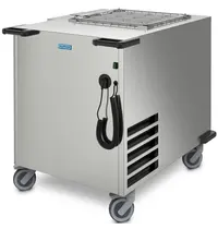 HUPFER Gekoelde Serviesdispenser | COOLSTAPLER | Geforceerd | Korven Max. 650x530mm | Wielen (Geremd) | 1211x760x1044(h)mm