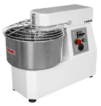 Saro Deegmenger | 18kg/22L | 1 Snelheid | Vaste Kop + Kom | 1.1kW (400V) | Incl. Wielenset | 400x720x620(h)mm