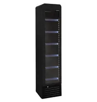 Saro Drankenkoeling | Smal Model | 150L | Zwart | +2°C/+8°C | Statisch + Ventilator | 403x439x1790(h)mm 