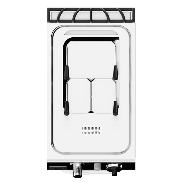 Pastakoker | BASE 700 | Gas | 18L | 0°C/120°C | 10.5kW | Vulkraan + Aftapkraan | Piëzo Ontsteking | 400x700x900(h)mm