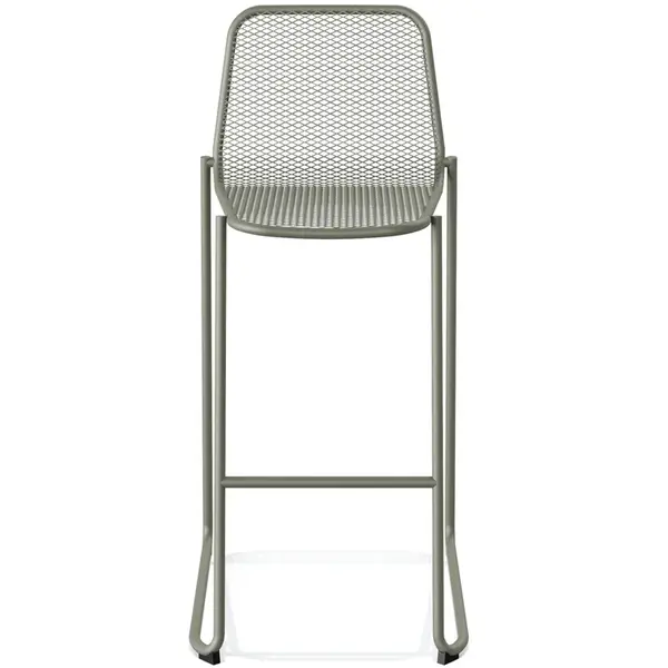 Barkruk | MASE | Staal | Groen | In-/Outdoor | Stapelbaar | 520x520x1050(h)mm