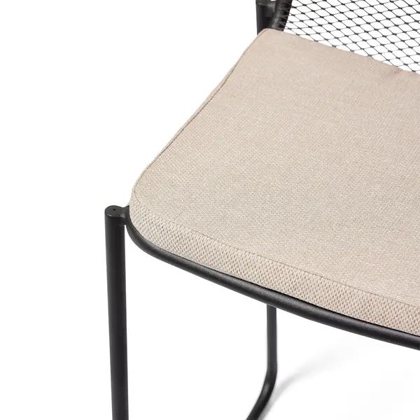 Zitkussen | MASE | Polyester | Beige | Indoor | 460x385x30(h)mm