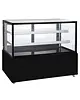 Saro Koelvitrine | VANESSA | 510L | Zwart | +2°C/+8°C | Geforceerd | 3 Niveaus | Wielen (Geremd) | 1515x675x1210(h)mm 