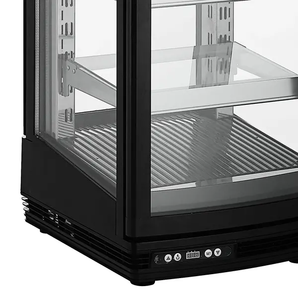 Koelvitrine | SC-SERIE | 93L | Zwart | +2°C/+8°C | Geforceerd | 4 Niveaus | 429x458x1004(h)mm