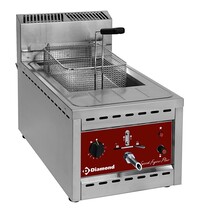 Diamond Friteuse | REFURBISHED | Gas | 12L | 100°C/190°C | 9kW | Aftapkraan | 400x700x525(h)mm