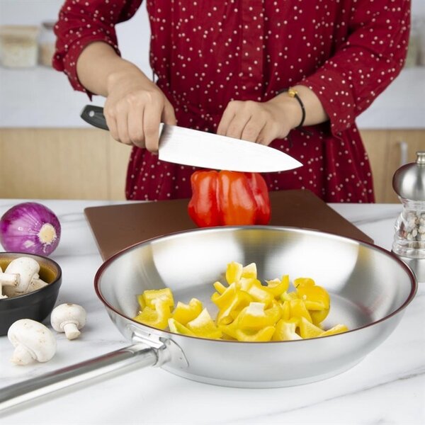 Koekenpan | RVS | Div. Warmtebronnen | Ø280x56(h)mm